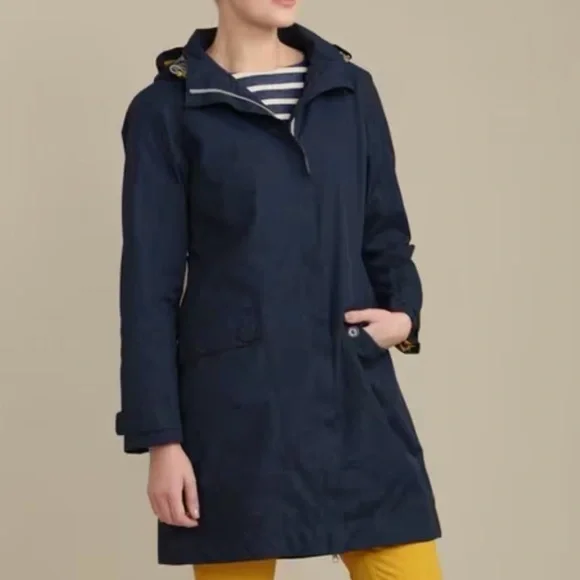 Seasalt RAIN collection Kellifray Mac Coat sz 12 - Picture 1 of 6